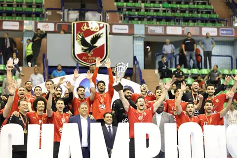 الأهلي 19-3 الزمالك.. الأحمر يكتسح موسم ألعاب الصالات